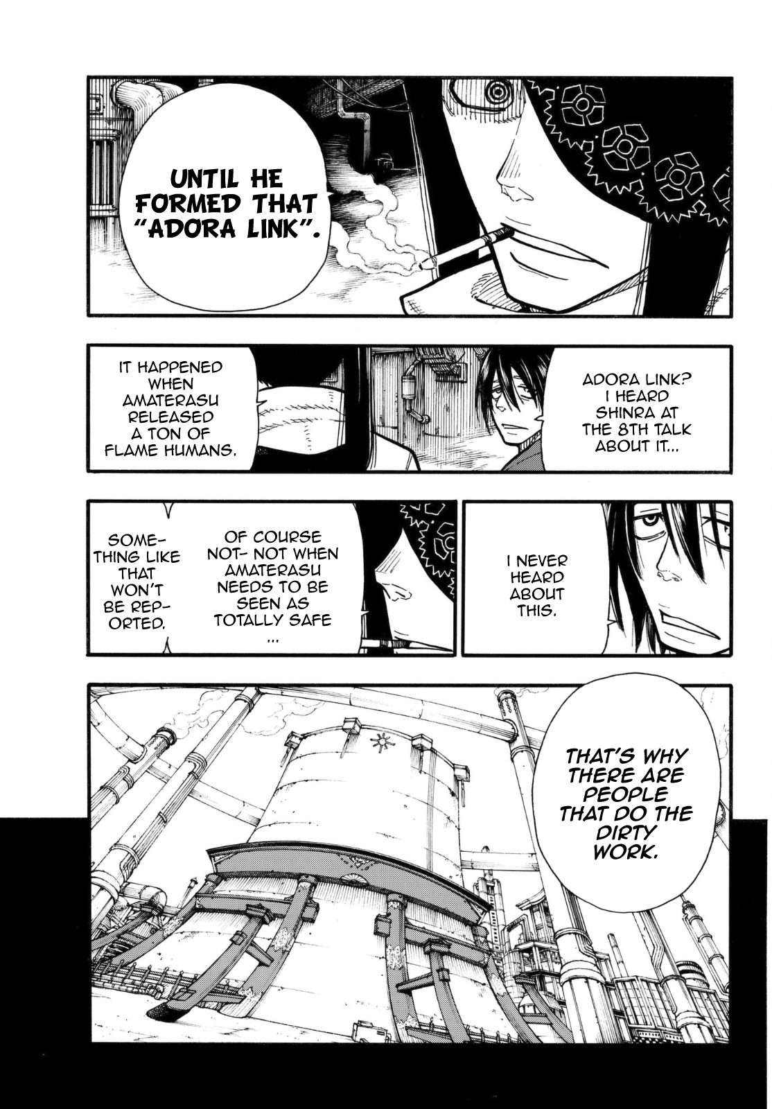Enen no Shouboutai Chapter 129 page 9 - Chapter 129: Double One-Eyed