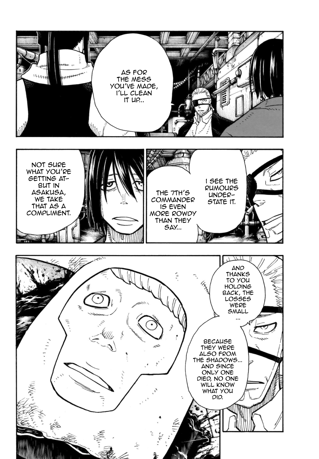 Enen no Shouboutai Chapter 130 page 15 - Chapter 130: Hidden Truth