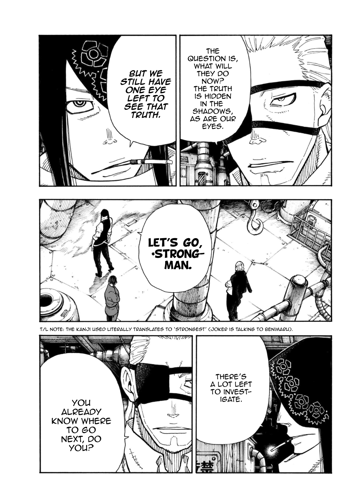 Enen no Shouboutai Chapter 130 page 16 - Chapter 130: Hidden Truth