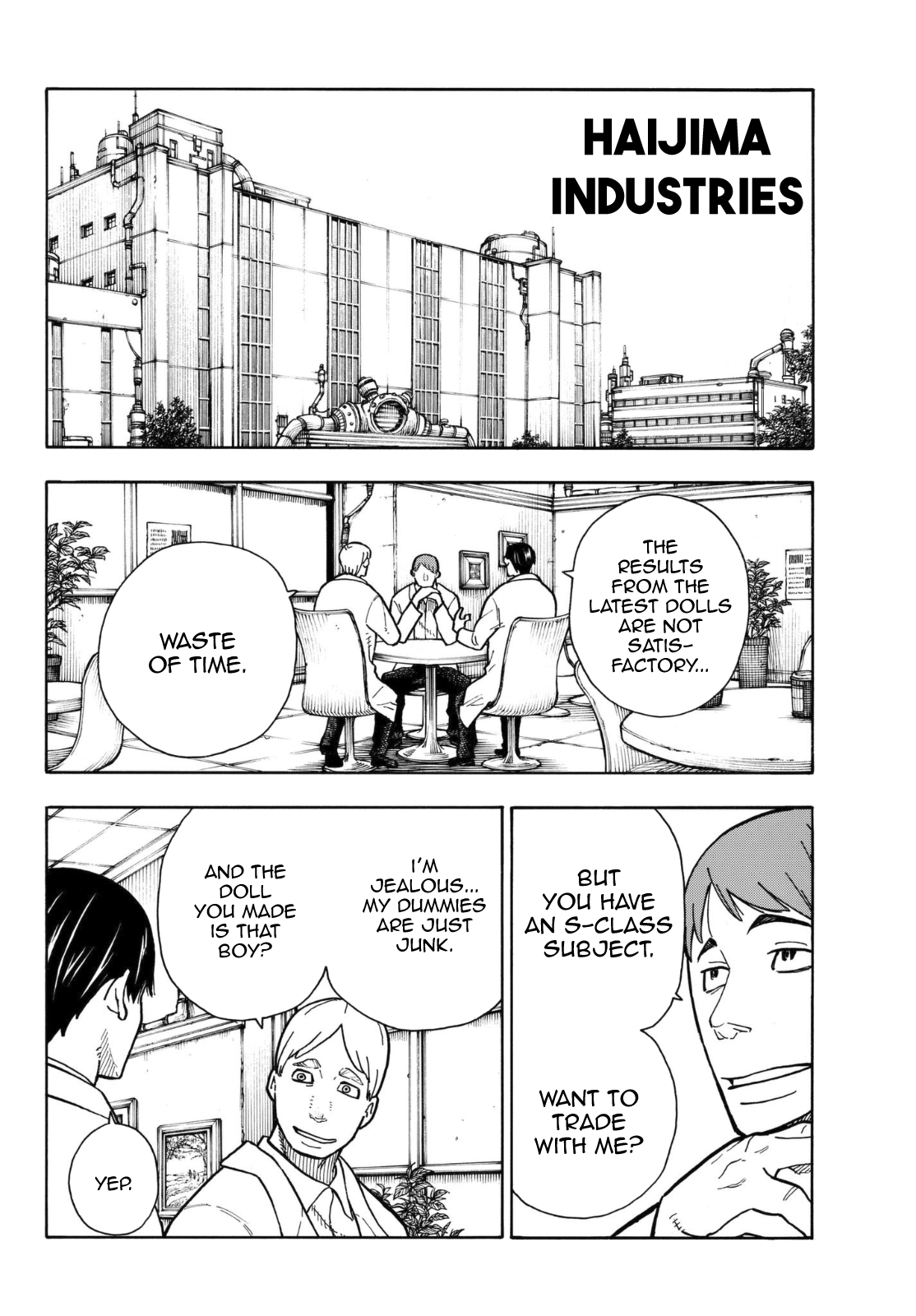 Enen no Shouboutai Chapter 130 page 19 - Chapter 130: Hidden Truth