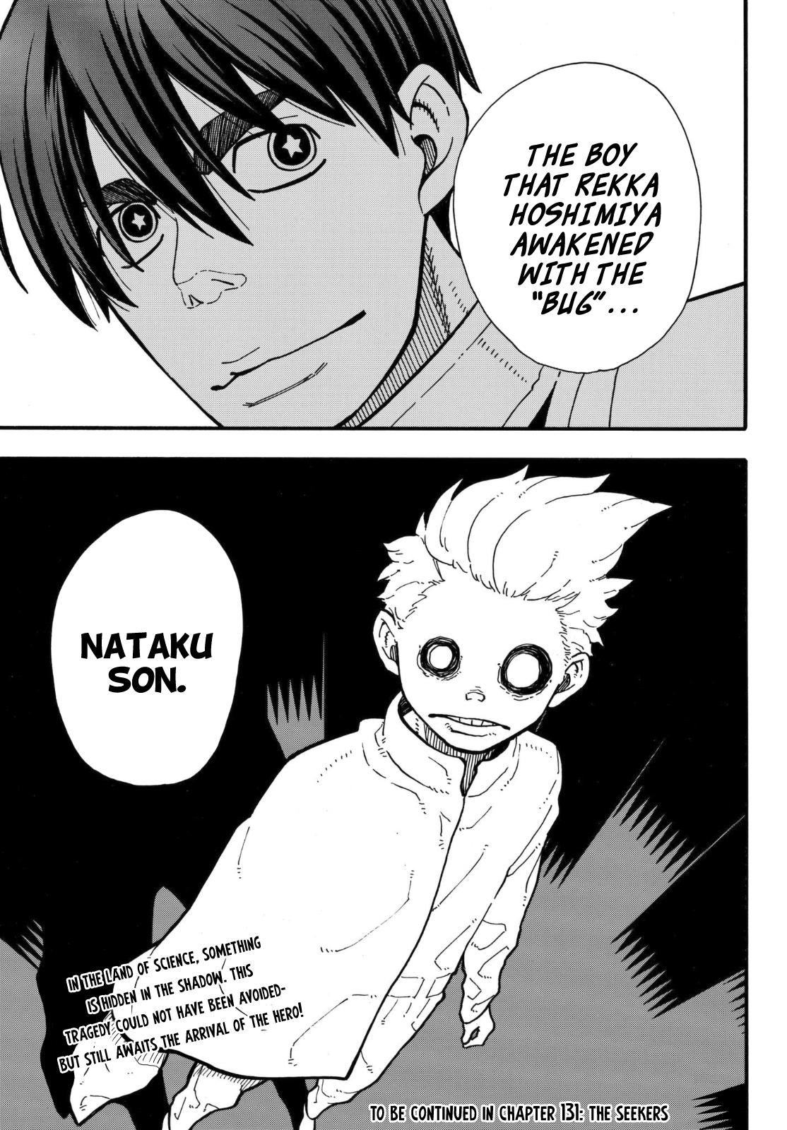 Enen no Shouboutai Chapter 130 page 20 - Chapter 130: Hidden Truth