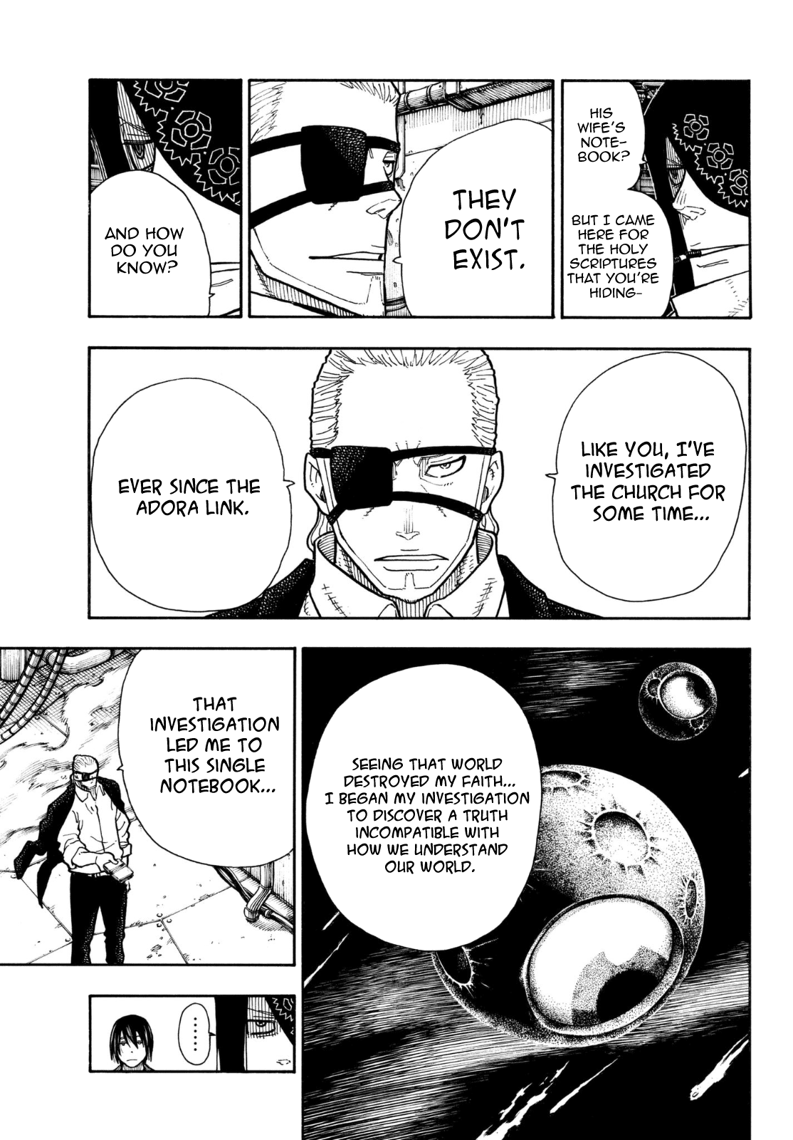 Enen no Shouboutai Chapter 130 page 4 - Chapter 130: Hidden Truth