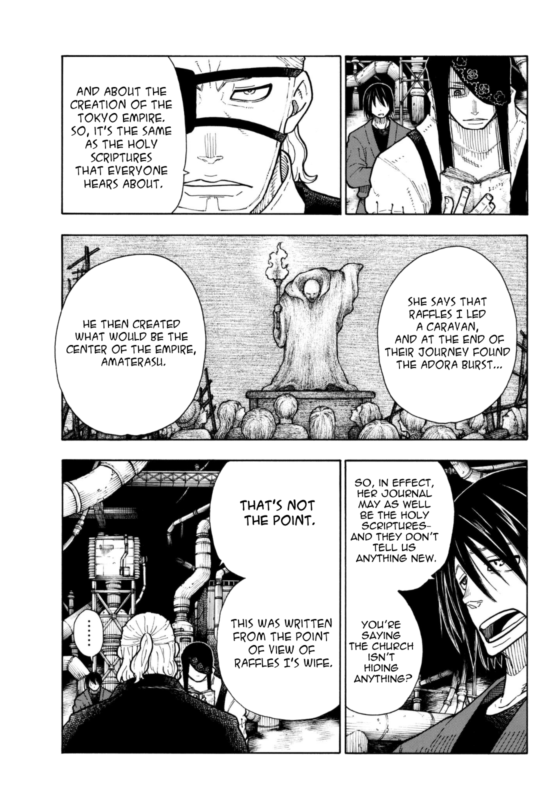 Enen no Shouboutai Chapter 130 page 6 - Chapter 130: Hidden Truth