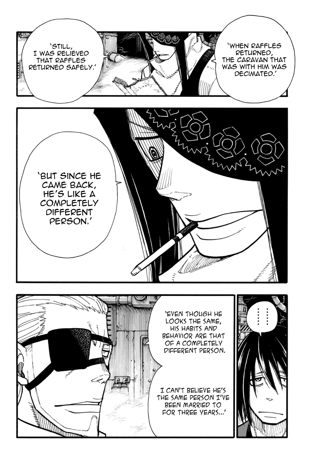 Enen no Shouboutai Chapter 130 page 7 - Chapter 130: Hidden Truth