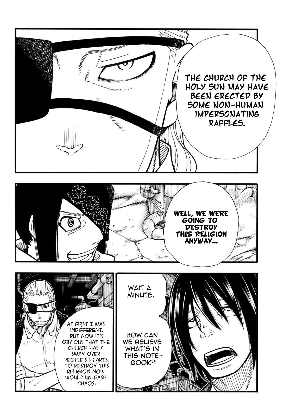 Enen no Shouboutai Chapter 130 page 9 - Chapter 130: Hidden Truth