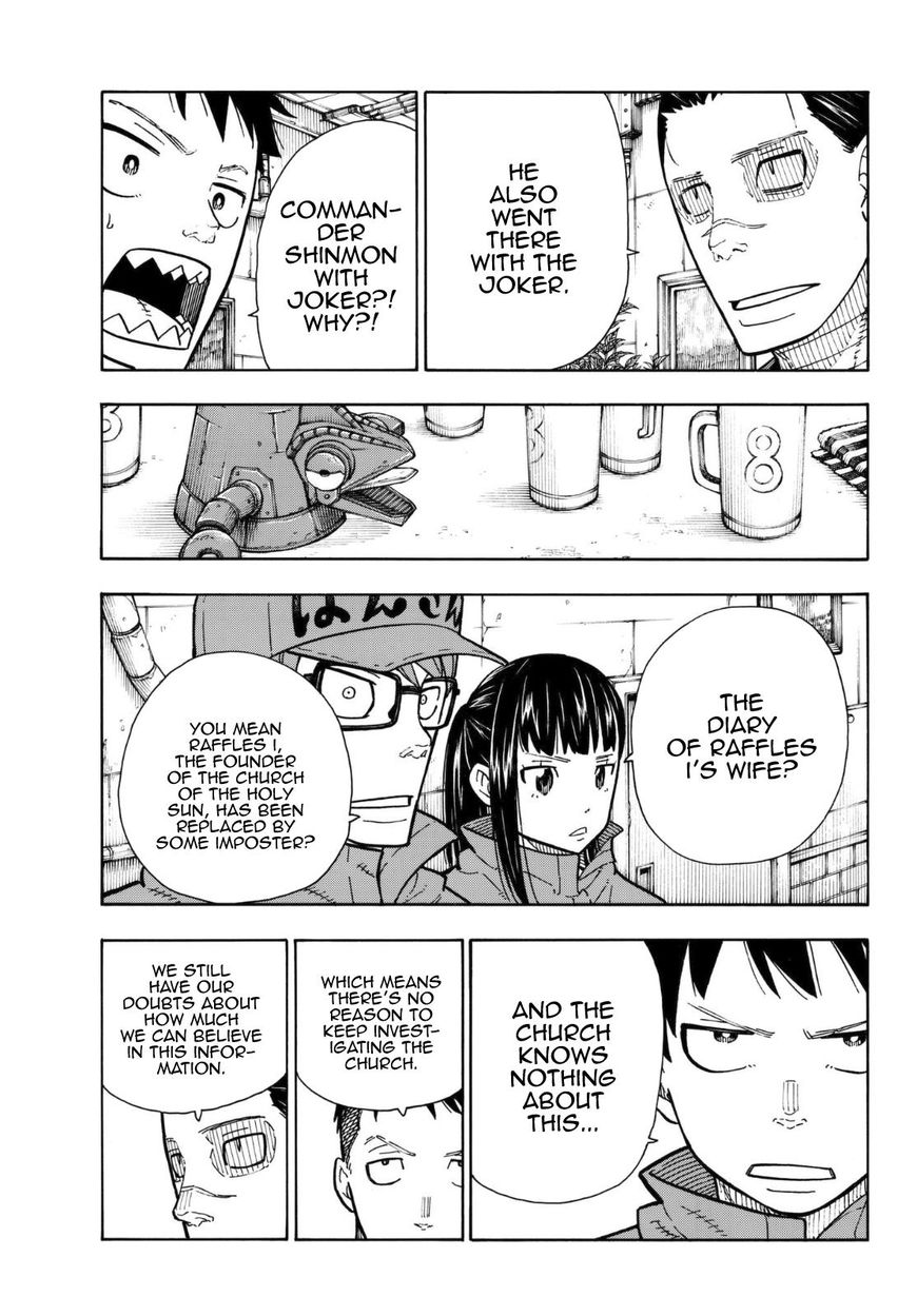 Enen no Shouboutai Chapter 131 page 10 - Chapter 131