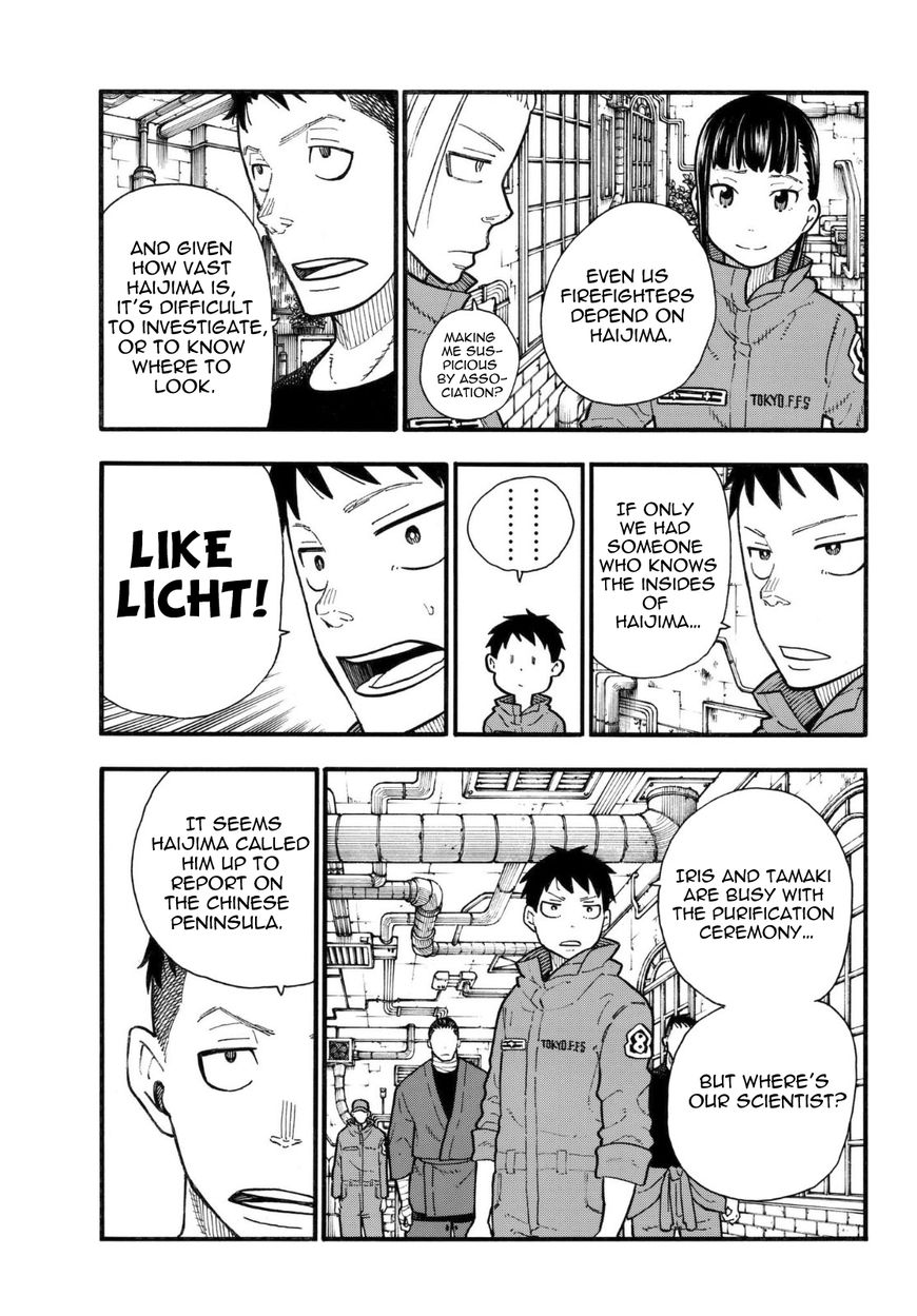 Enen no Shouboutai Chapter 131 page 14 - Chapter 131