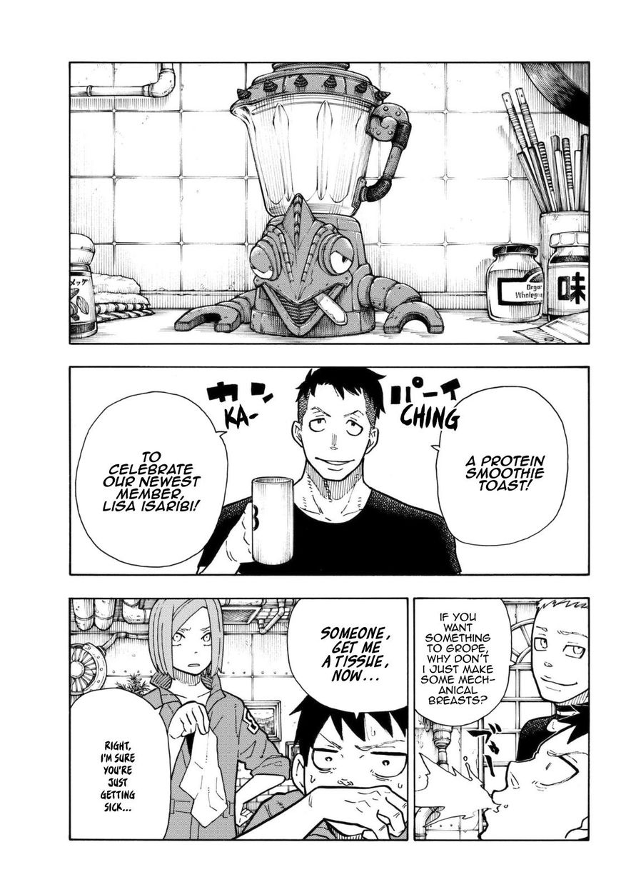 Enen no Shouboutai Chapter 131 page 8 - Chapter 131