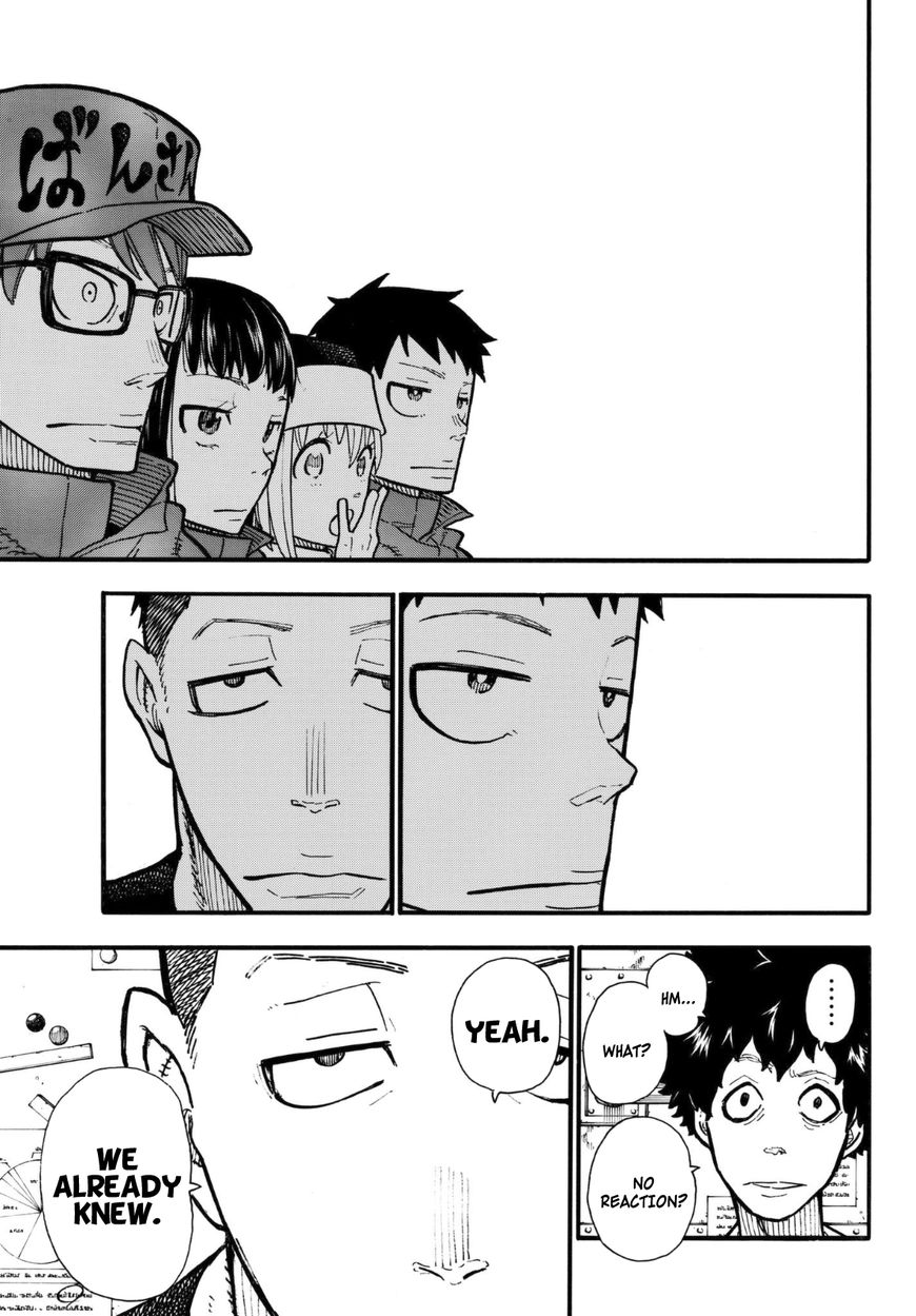 Enen no Shouboutai Chapter 132 page 12 - Chapter 132: Trust and Truth