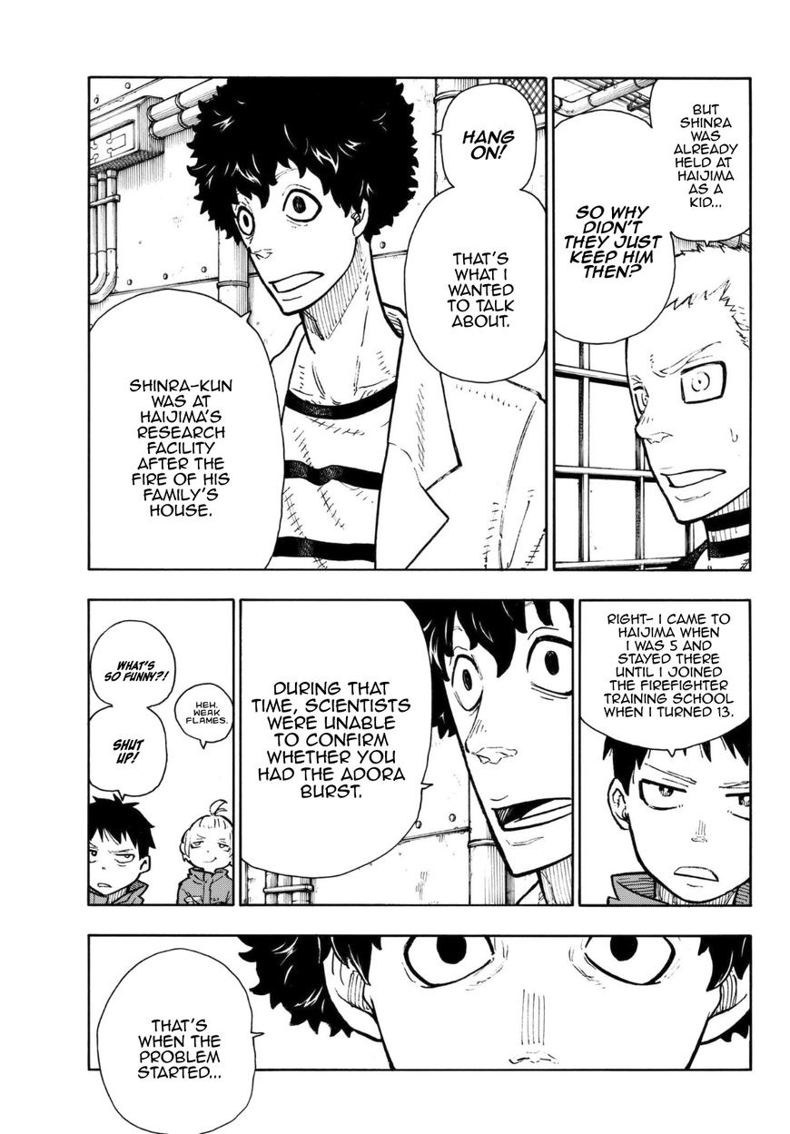 Enen no Shouboutai Chapter 132 page 14 - Chapter 132: Trust and Truth