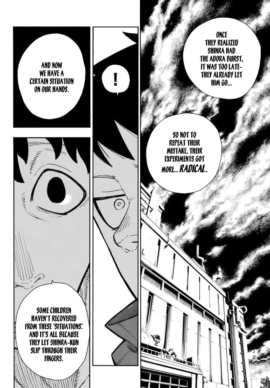 Enen no Shouboutai Chapter 132 page 15 - Chapter 132: Trust and Truth
