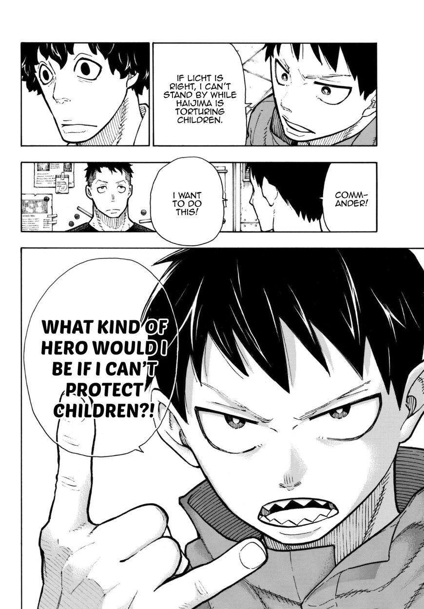 Enen no Shouboutai Chapter 132 page 17 - Chapter 132: Trust and Truth