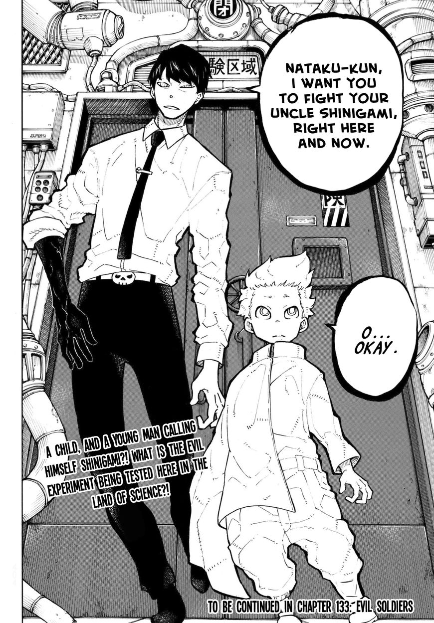 Enen no Shouboutai Chapter 132 page 21 - Chapter 132: Trust and Truth