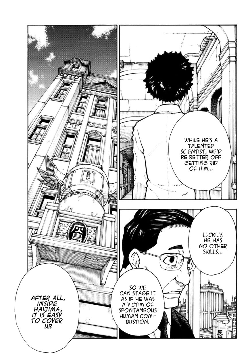 Enen no Shouboutai Chapter 132 page 4 - Chapter 132: Trust and Truth