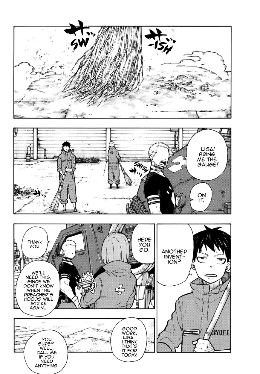 Enen no Shouboutai Chapter 132 page 5 - Chapter 132: Trust and Truth