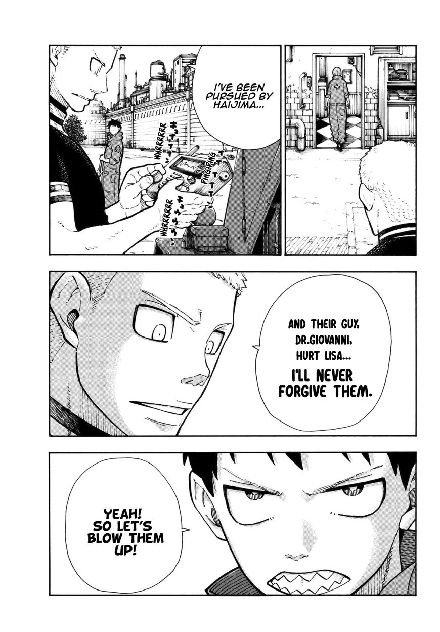 Enen no Shouboutai Chapter 132 page 6 - Chapter 132: Trust and Truth