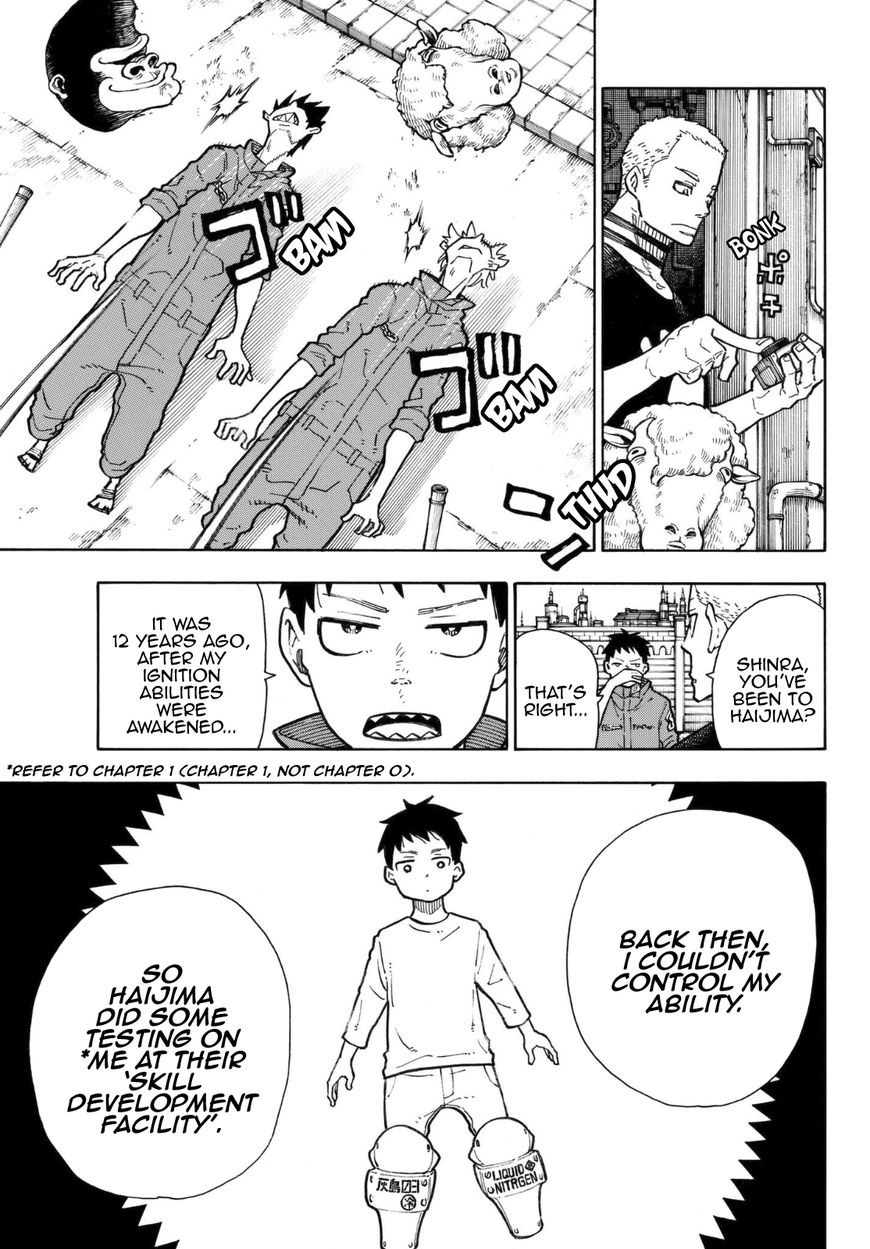 Enen no Shouboutai Chapter 132 page 8 - Chapter 132: Trust and Truth