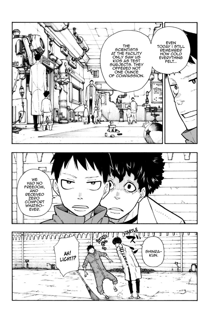 Enen no Shouboutai Chapter 132 page 9 - Chapter 132: Trust and Truth