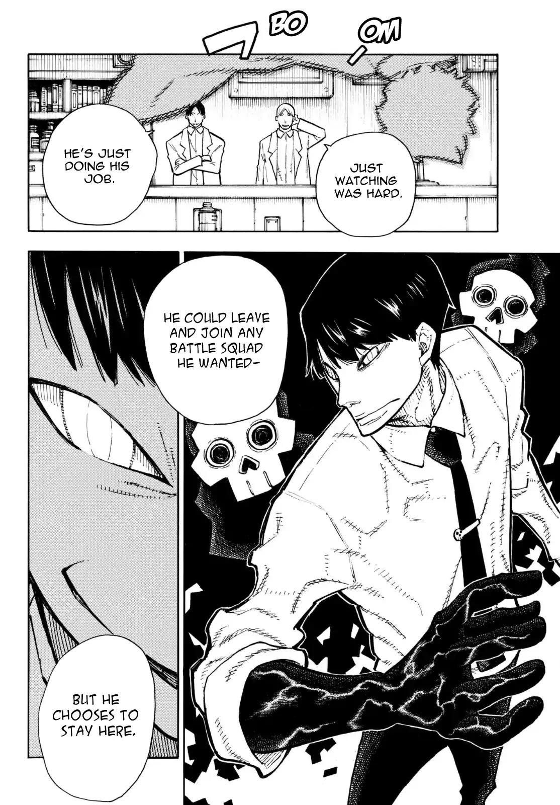 Enen no Shouboutai Chapter 133 page 12 - Chapter 133: An Evil Soldier