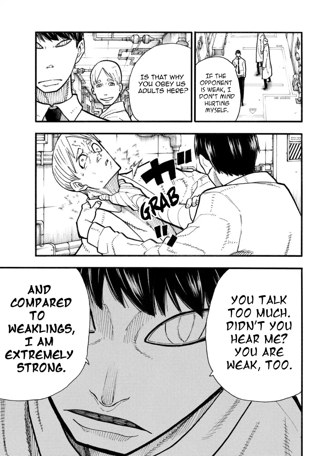 Enen no Shouboutai Chapter 133 page 15 - Chapter 133: An Evil Soldier