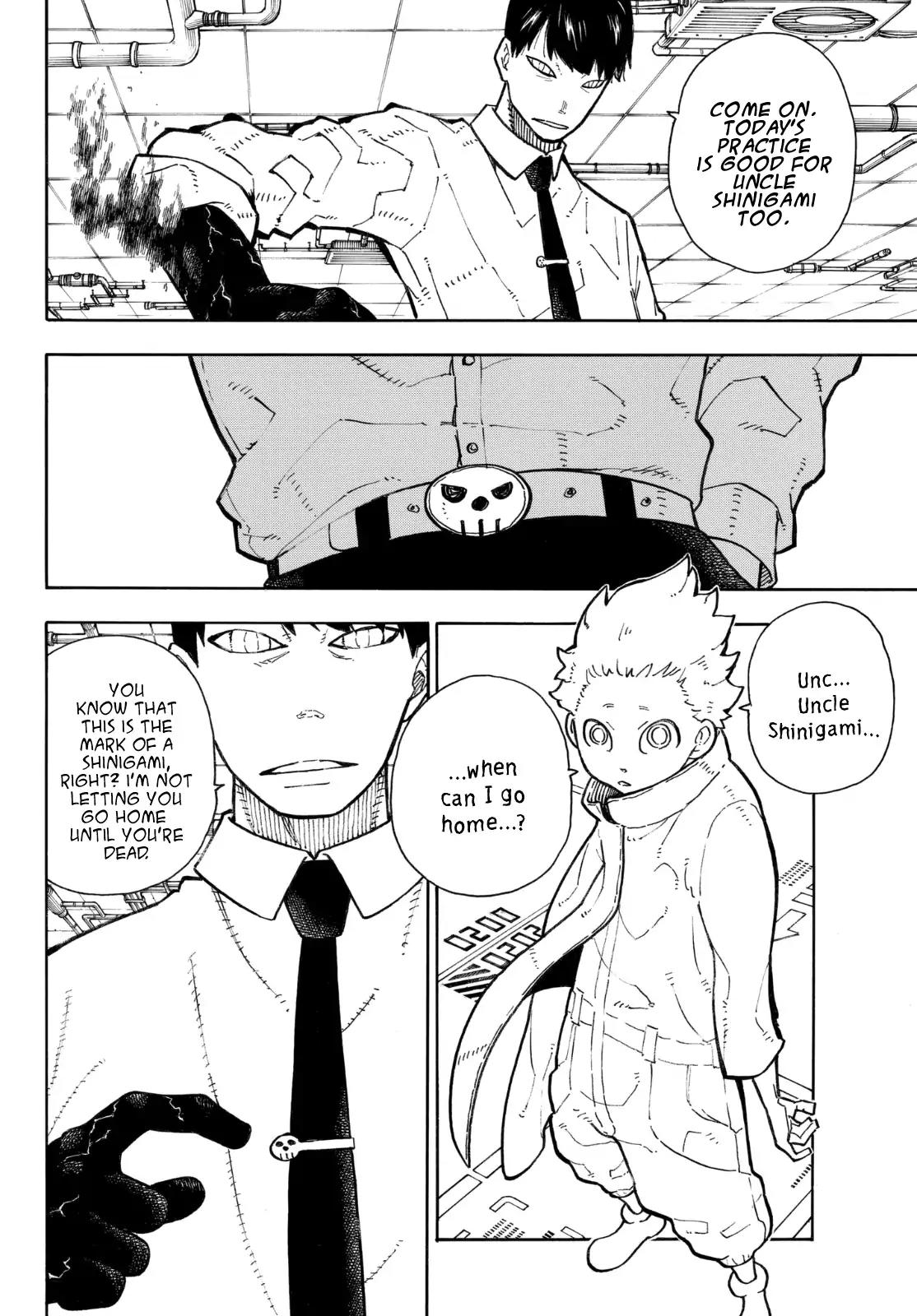 Enen no Shouboutai Chapter 133 page 4 - Chapter 133: An Evil Soldier