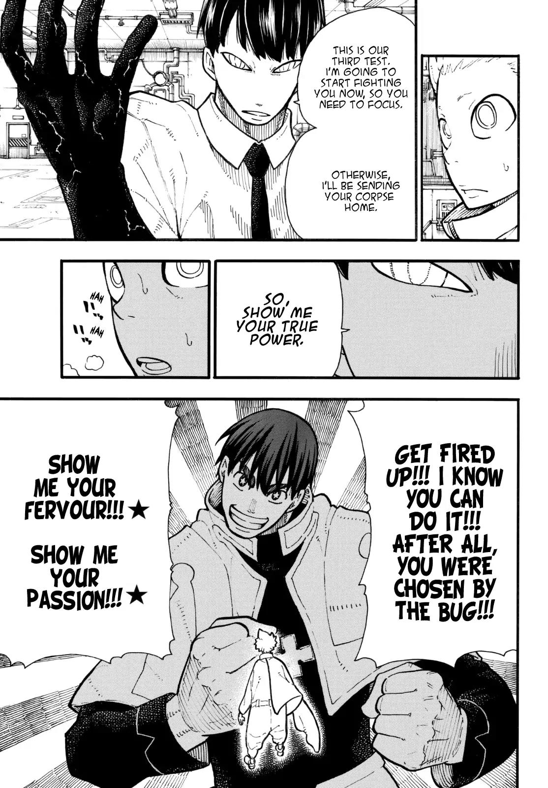 Enen no Shouboutai Chapter 133 page 5 - Chapter 133: An Evil Soldier