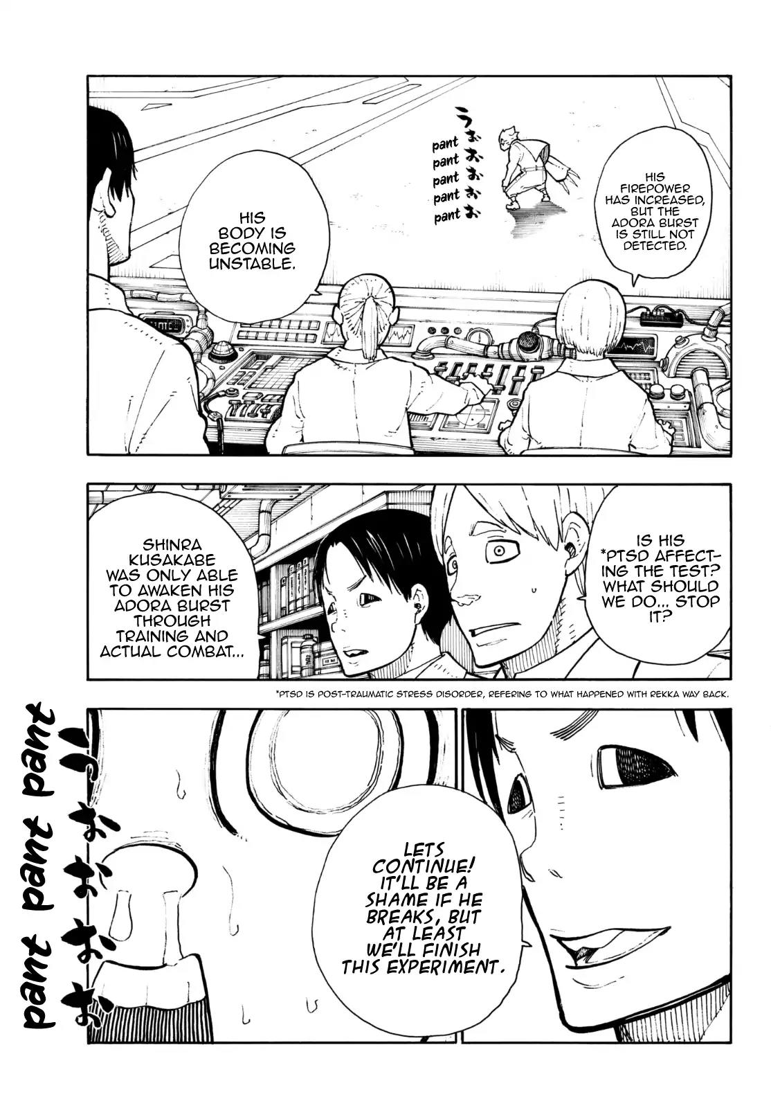 Enen no Shouboutai Chapter 133 page 9 - Chapter 133: An Evil Soldier