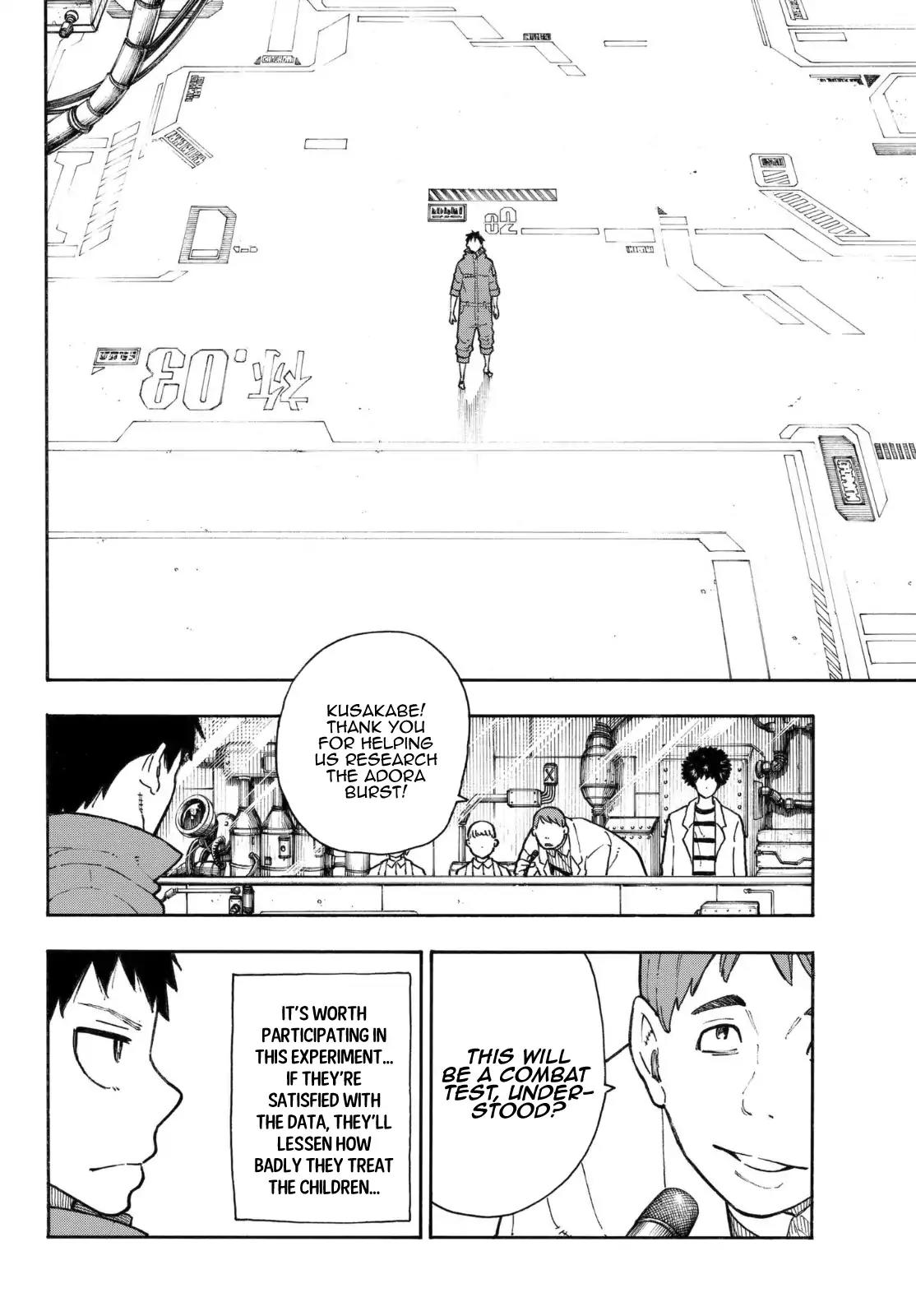 Enen no Shouboutai Chapter 134 page 13 - Chapter 134: The Story Behind the Miniature Garden