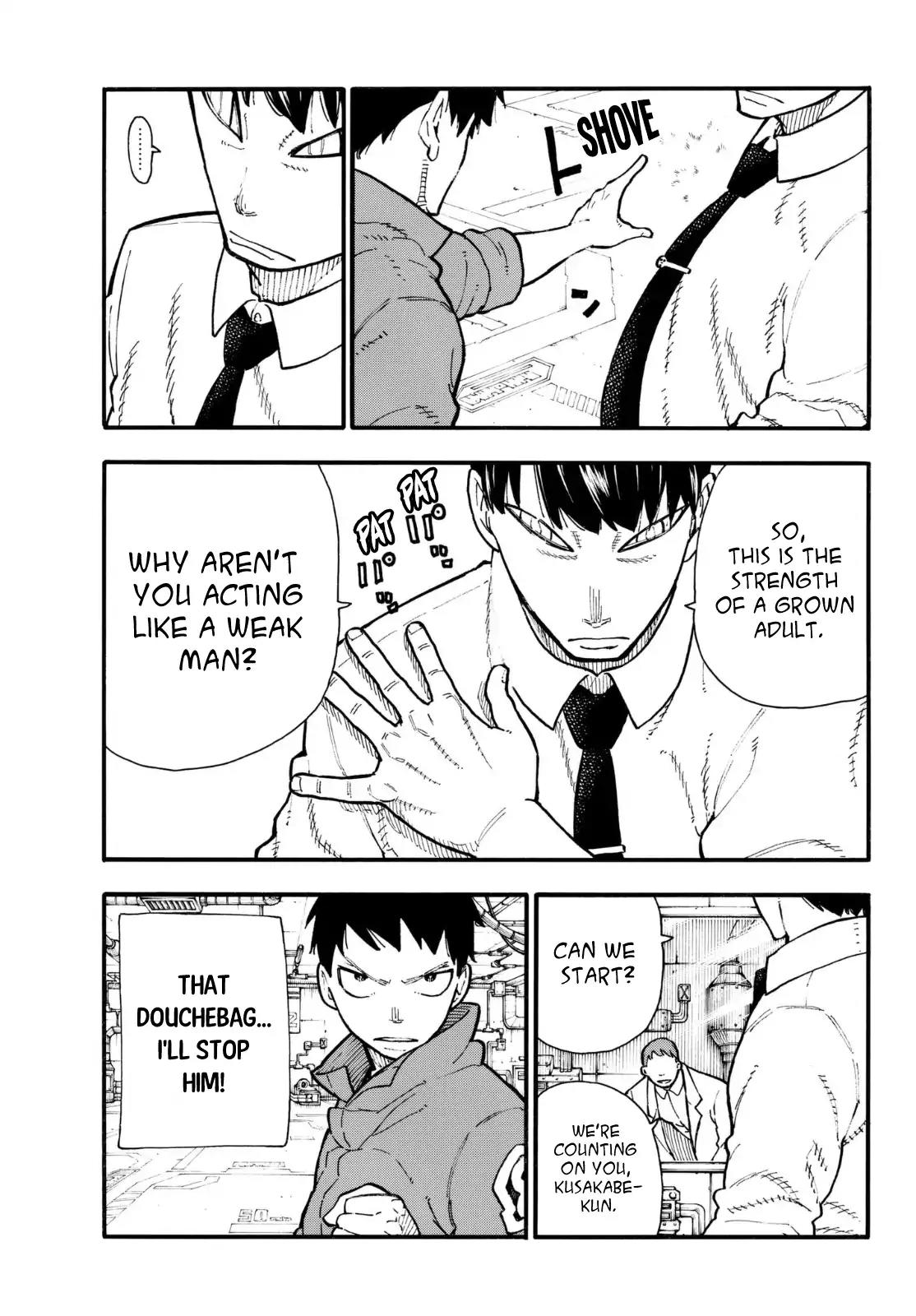 Enen no Shouboutai Chapter 134 page 18 - Chapter 134: The Story Behind the Miniature Garden