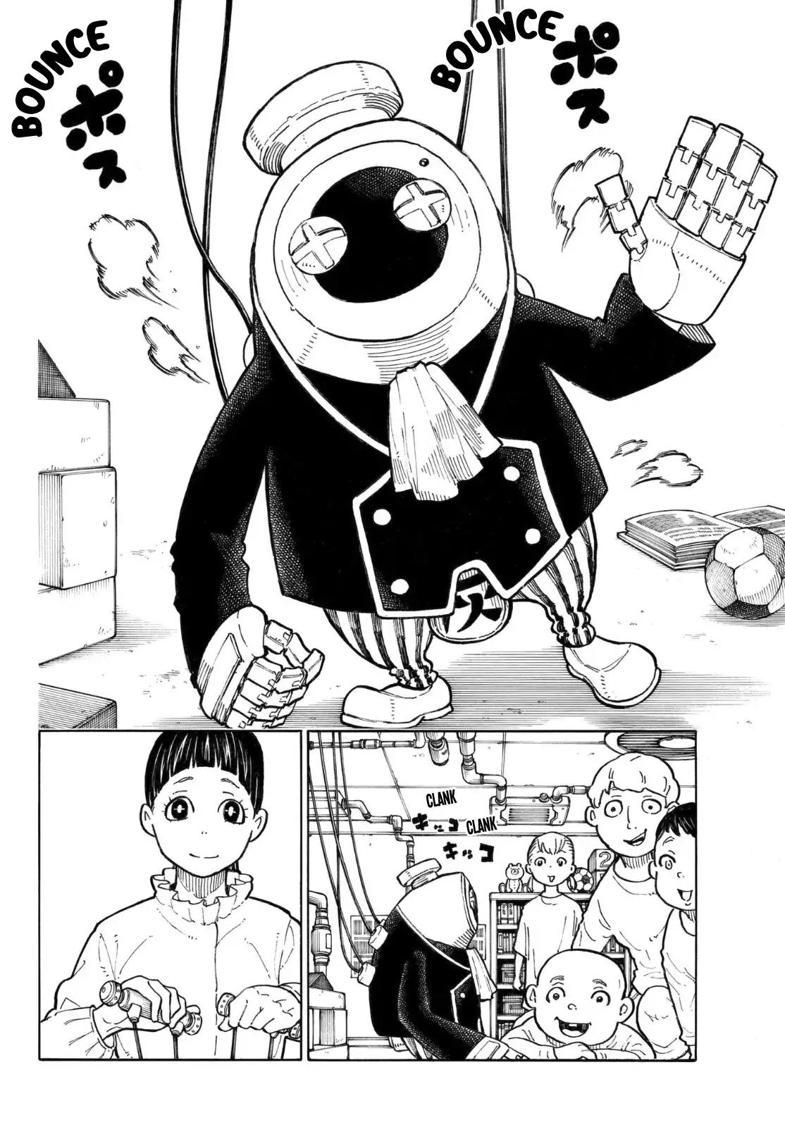 Enen no Shouboutai Chapter 134 page 9 - Chapter 134: The Story Behind the Miniature Garden