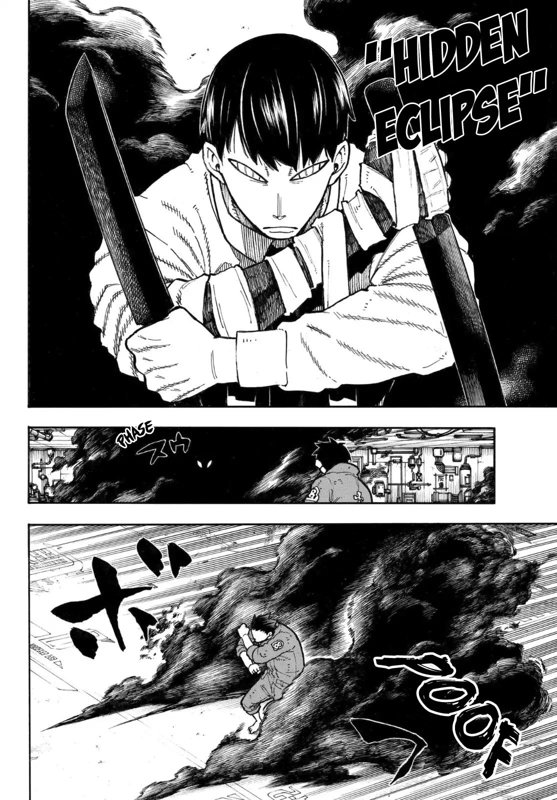 Enen no Shouboutai Chapter 135 page 15 - Chapter 135: The Ashen Grim Reaper