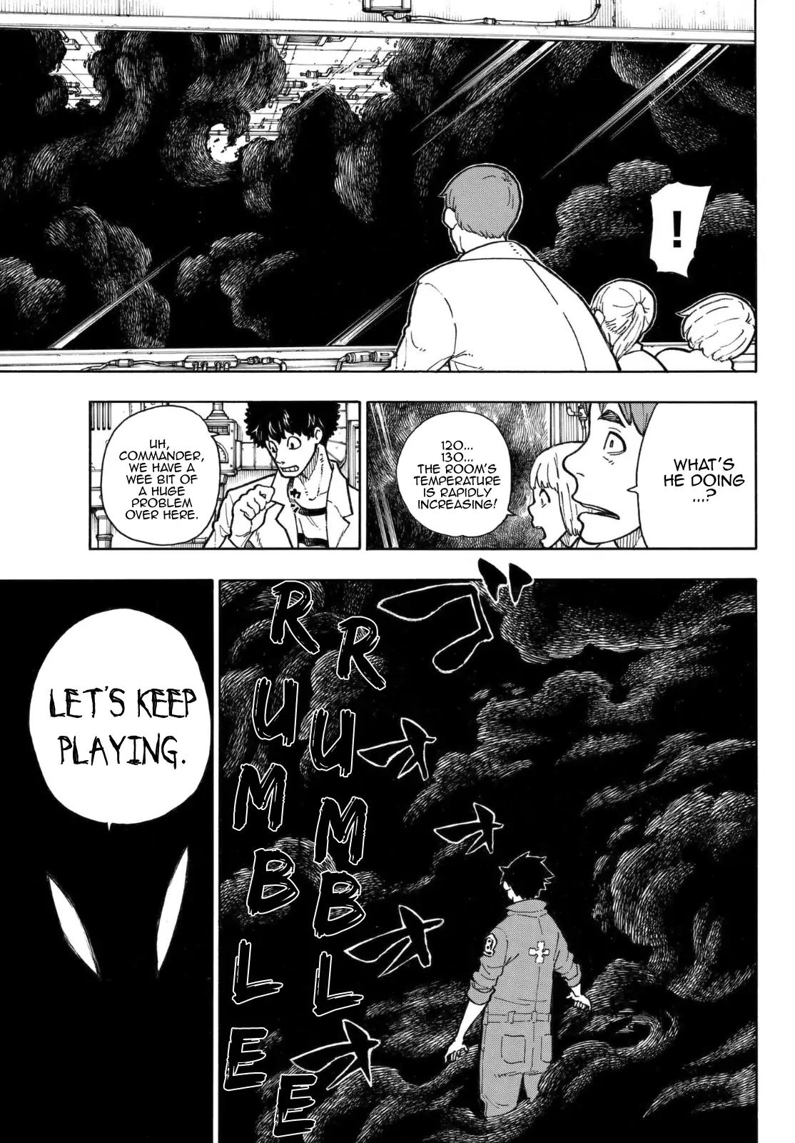 Enen no Shouboutai Chapter 135 page 18 - Chapter 135: The Ashen Grim Reaper