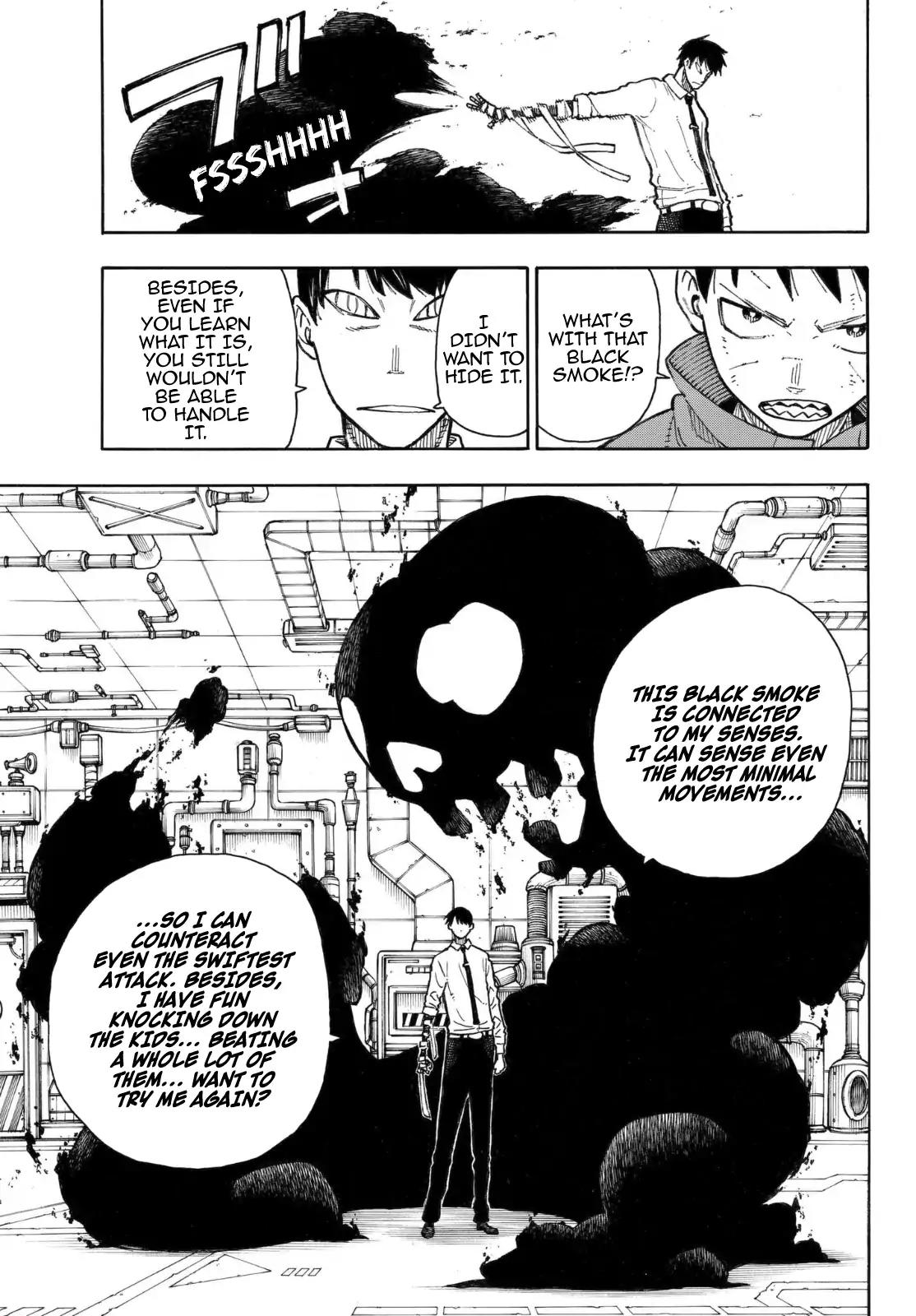 Enen no Shouboutai Chapter 135 page 8 - Chapter 135: The Ashen Grim Reaper