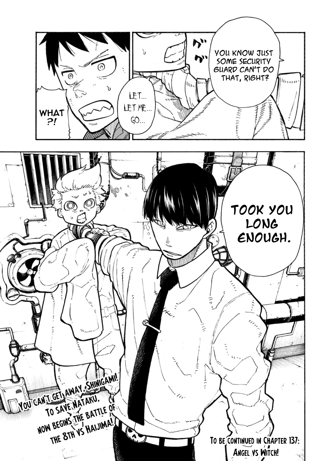 Enen no Shouboutai Chapter 136 page 19 - Chapter 136: Deathmatch in the Enemy Camp