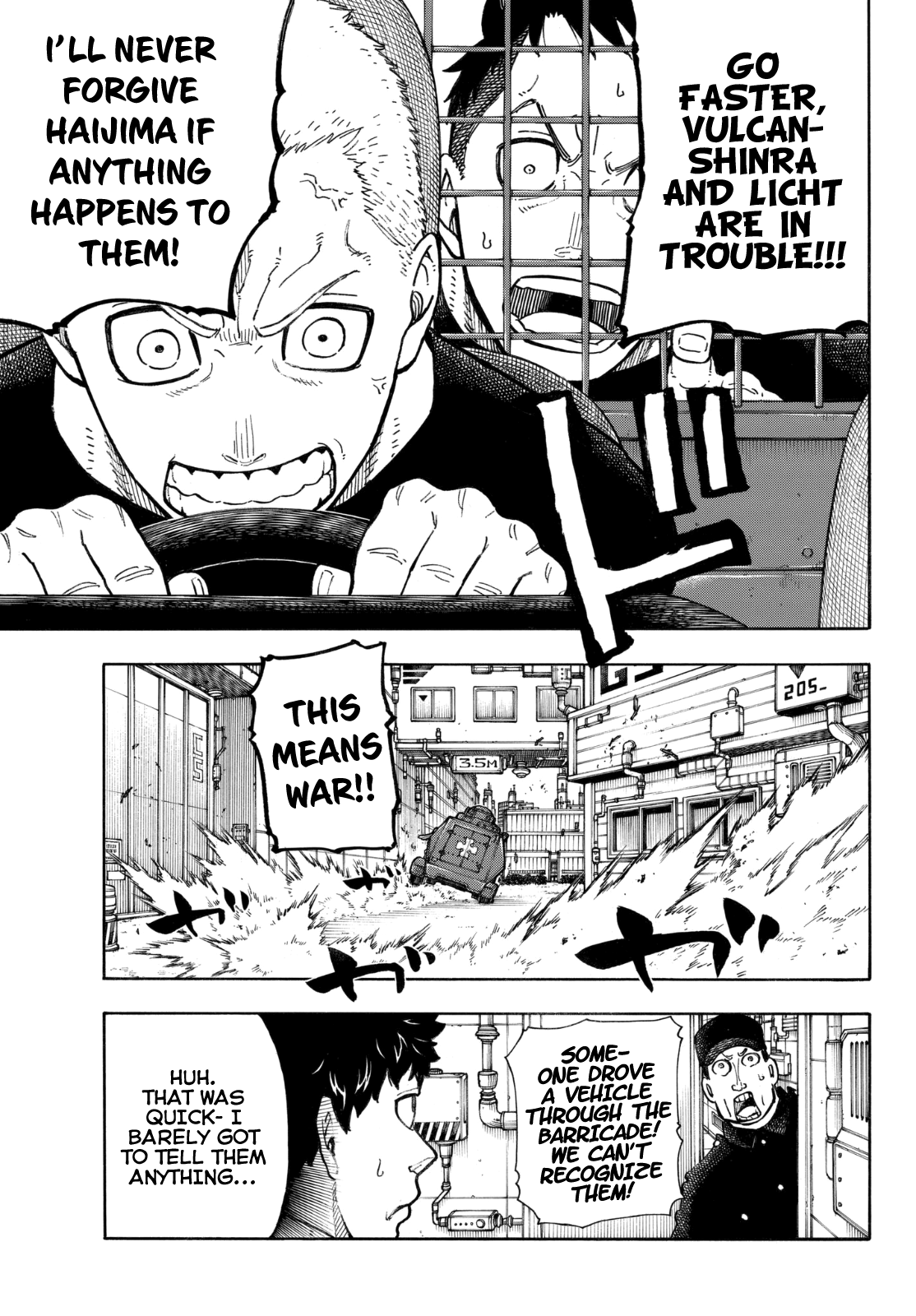 Enen no Shouboutai Chapter 136 page 5 - Chapter 136: Deathmatch in the Enemy Camp