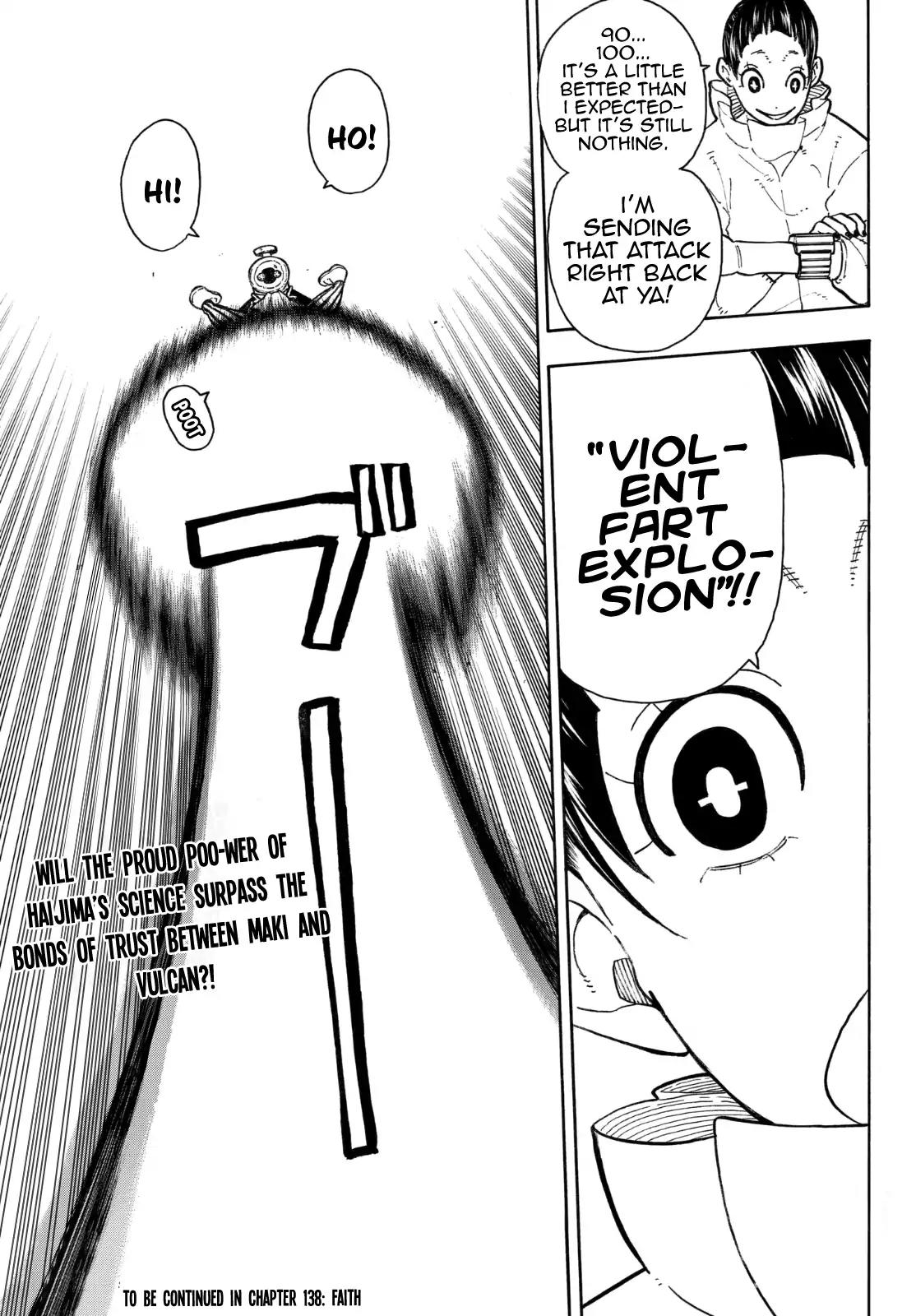 Enen no Shouboutai Chapter 137 page 20 - Chapter 137: Angel vs Witch