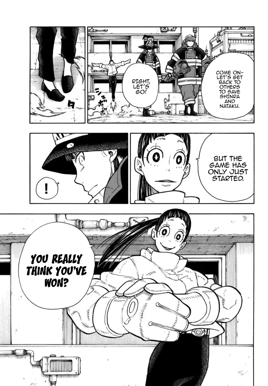 Enen no Shouboutai Chapter 138 page 10 - Chapter 138: Faith