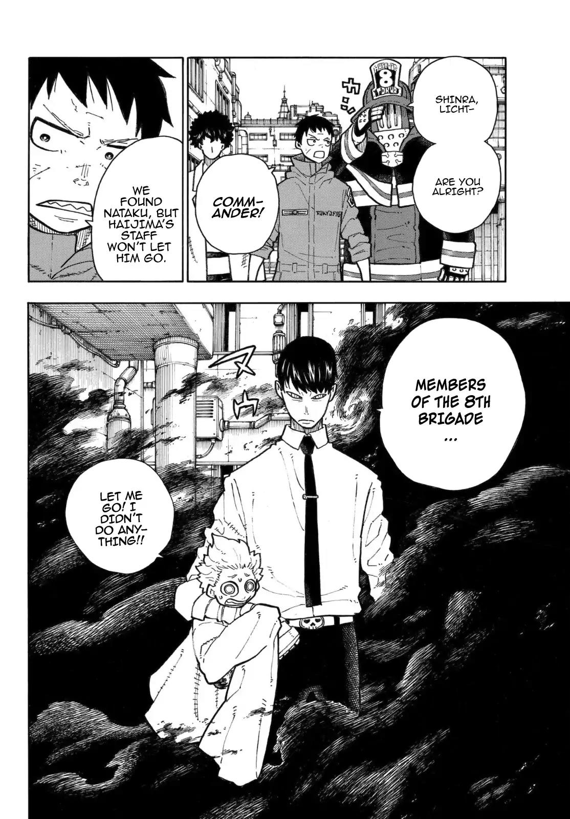 Enen no Shouboutai Chapter 138 page 15 - Chapter 138: Faith