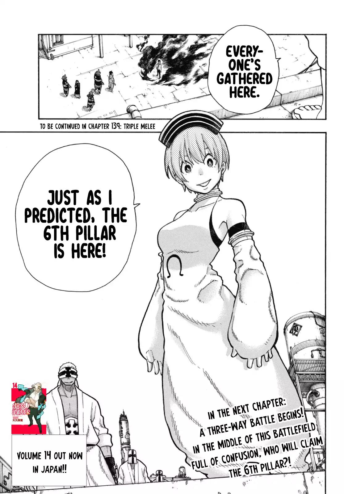 Enen no Shouboutai Chapter 138 page 20 - Chapter 138: Faith