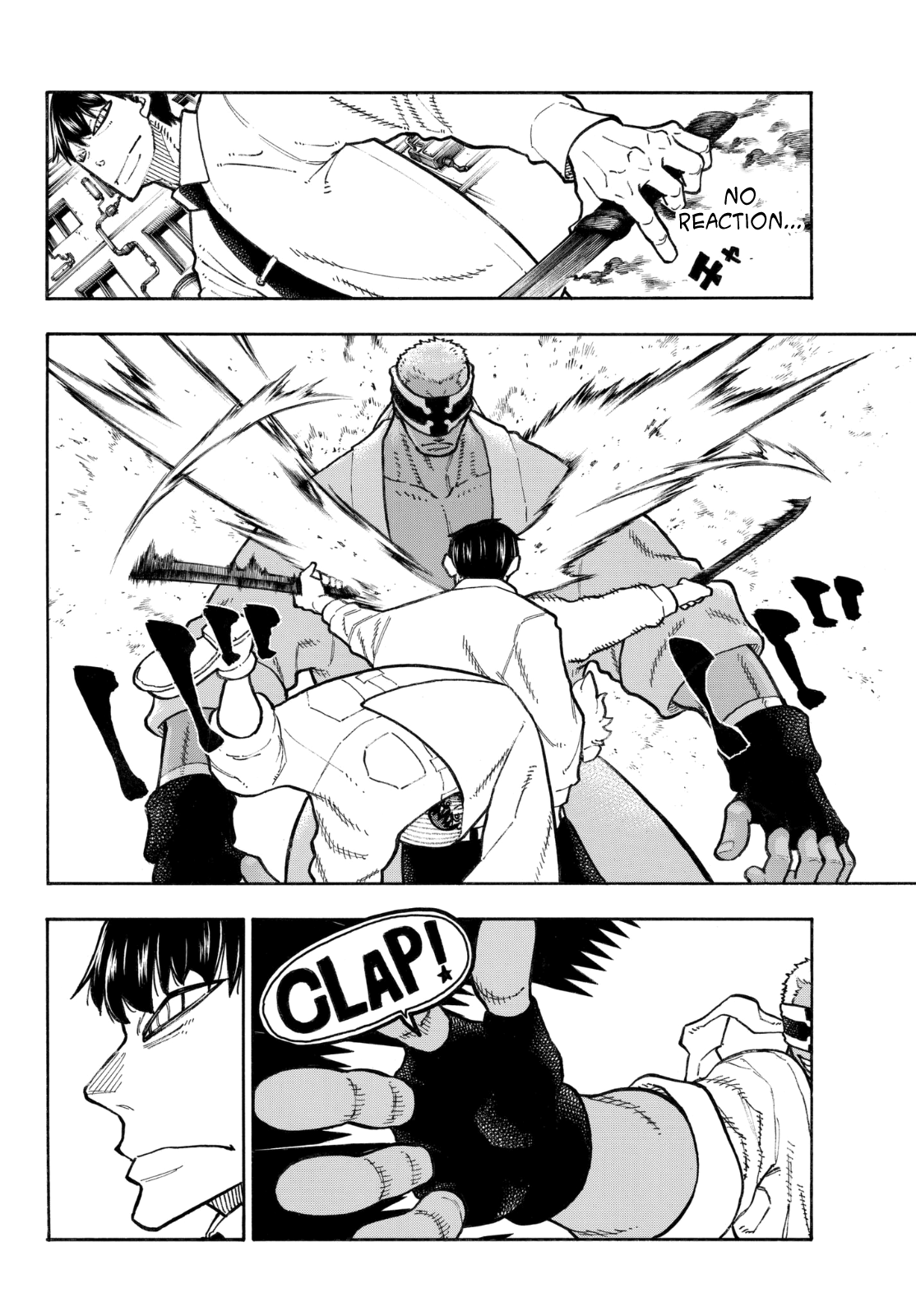 Enen no Shouboutai Chapter 139 page 10 - Chapter 139: Triple Melee