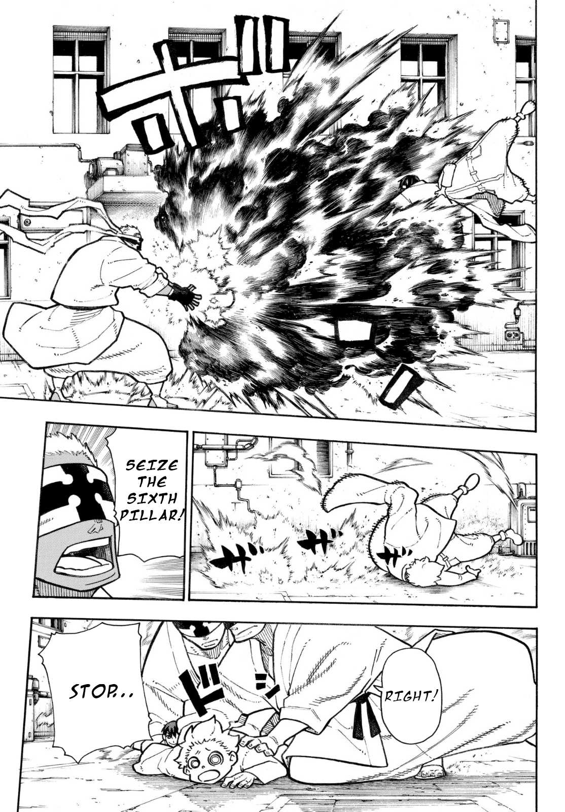 Enen no Shouboutai Chapter 139 page 11 - Chapter 139: Triple Melee