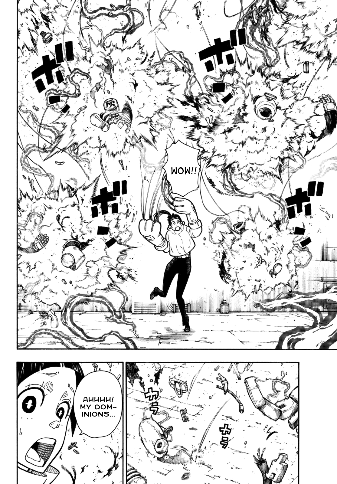 Enen no Shouboutai Chapter 139 page 16 - Chapter 139: Triple Melee