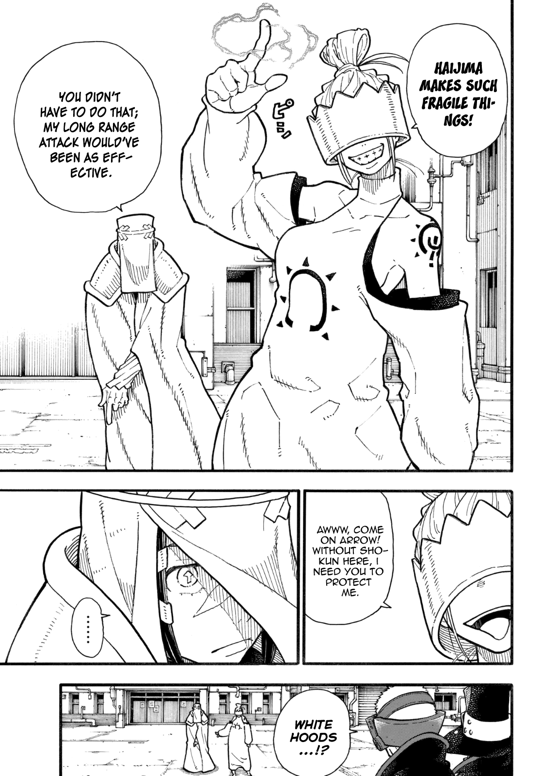 Enen no Shouboutai Chapter 139 page 17 - Chapter 139: Triple Melee