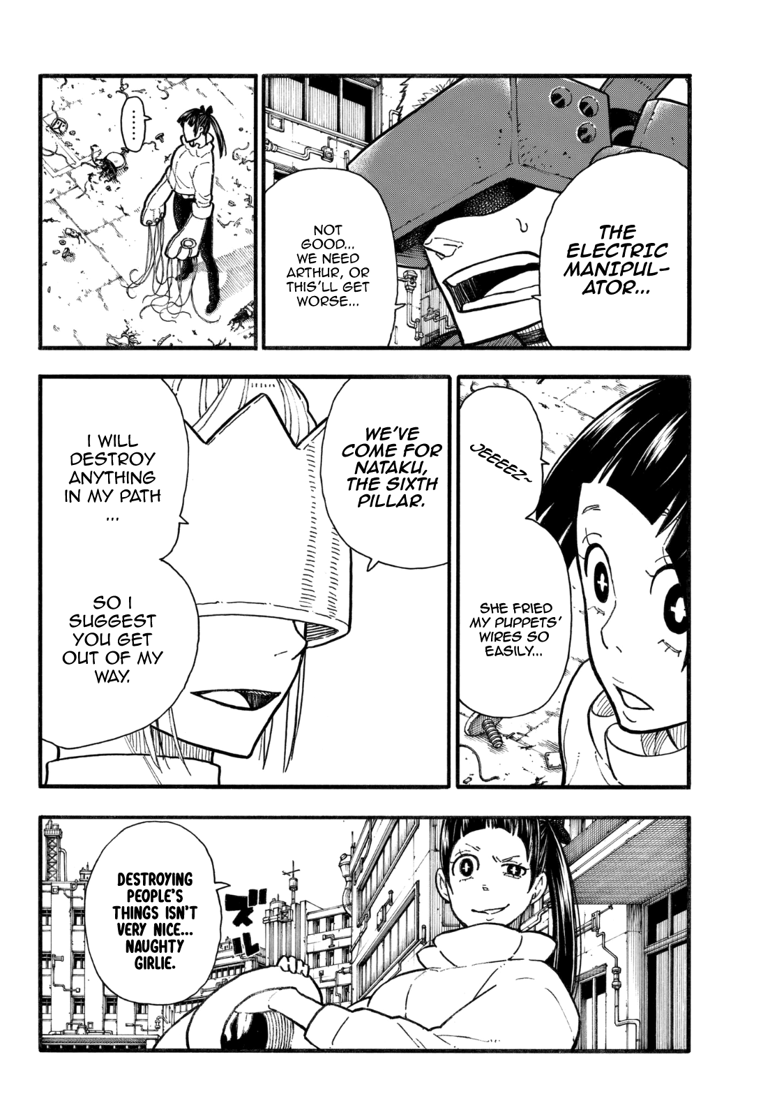 Enen no Shouboutai Chapter 139 page 18 - Chapter 139: Triple Melee