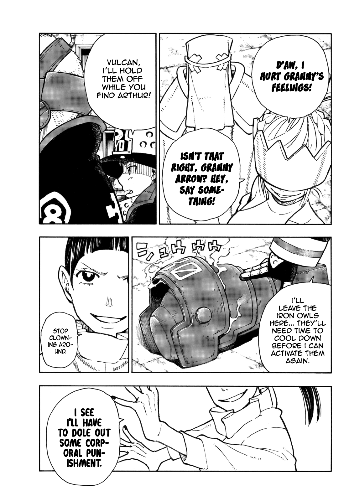 Enen no Shouboutai Chapter 139 page 19 - Chapter 139: Triple Melee