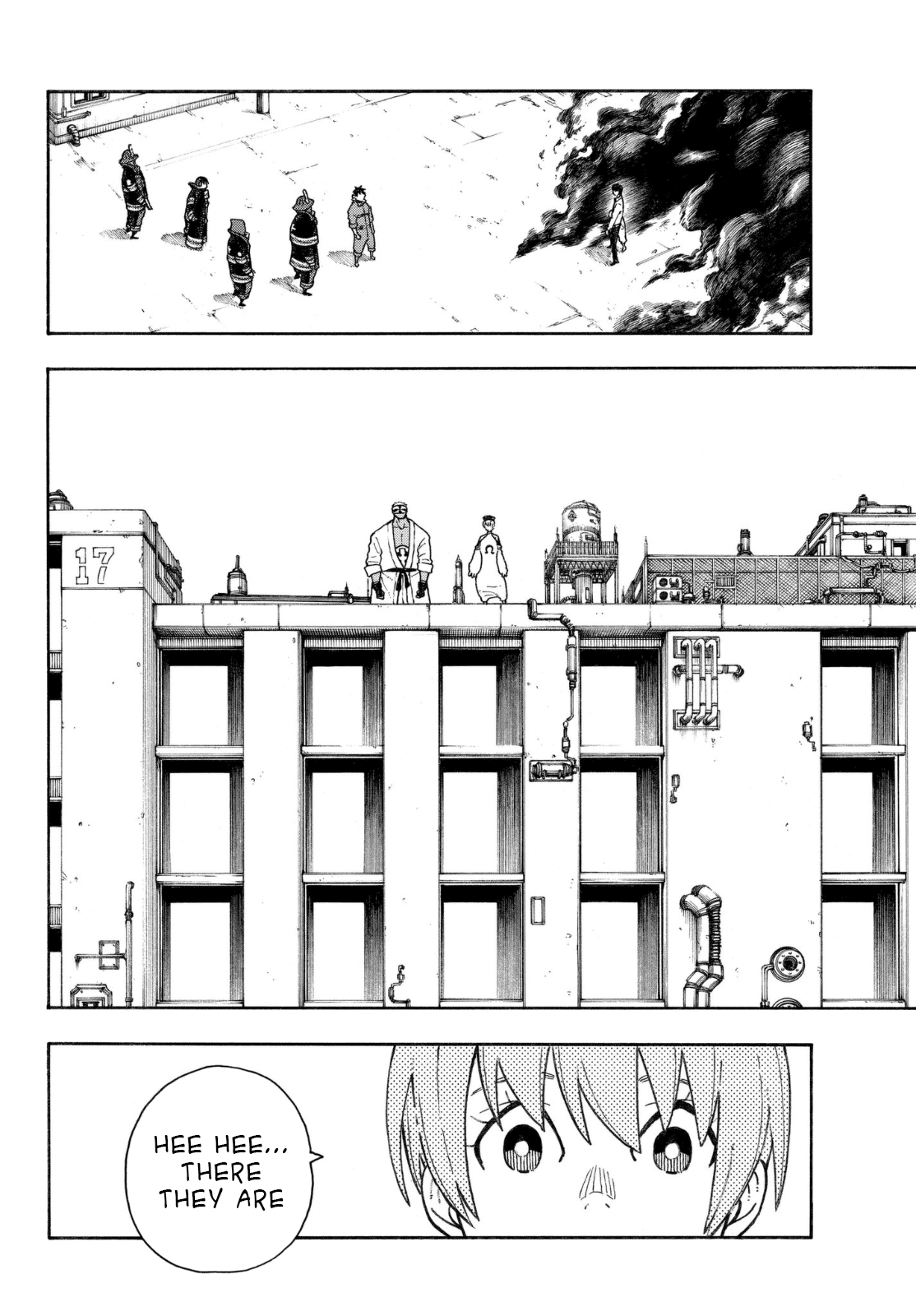 Enen no Shouboutai Chapter 139 page 4 - Chapter 139: Triple Melee