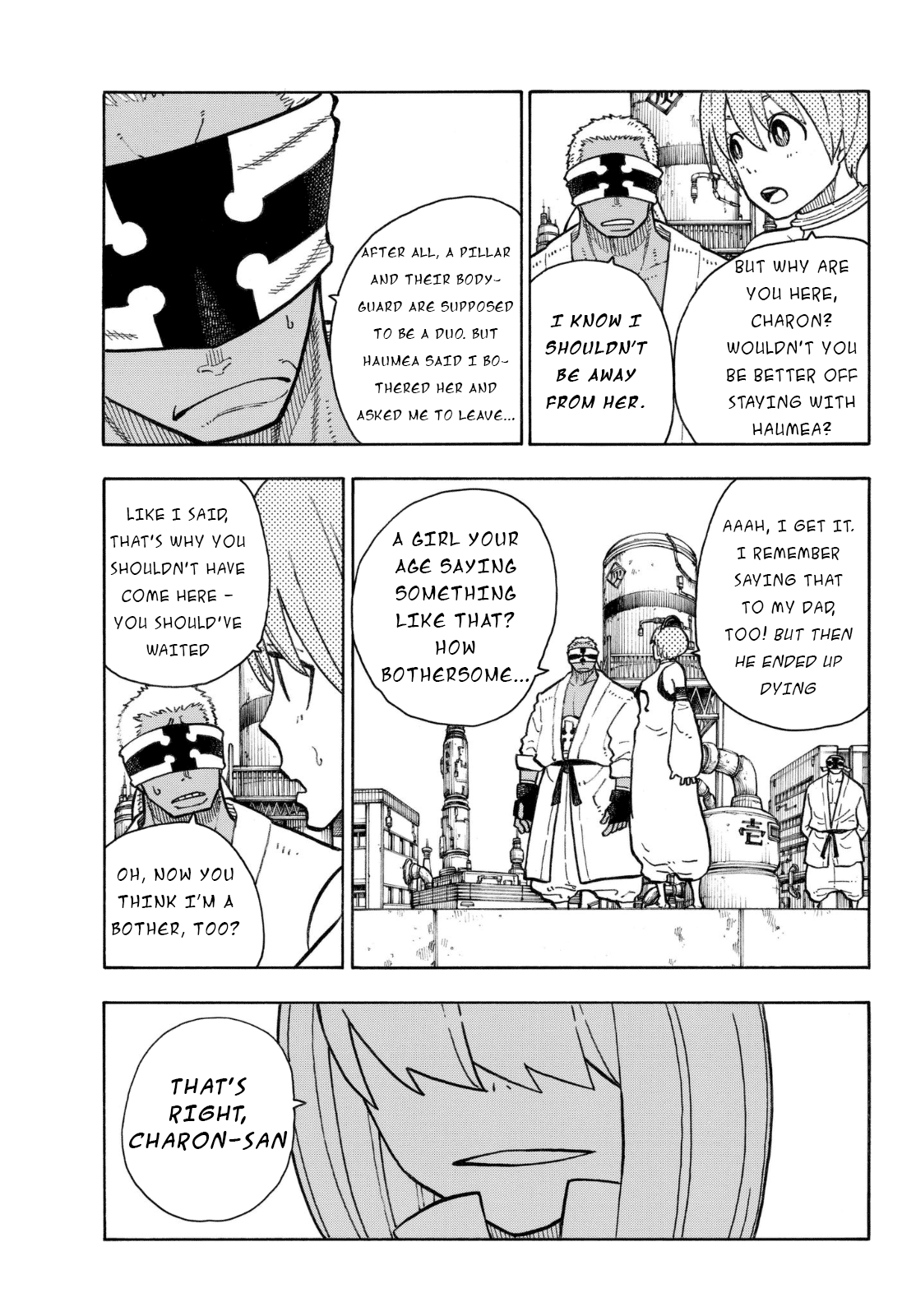 Enen no Shouboutai Chapter 139 page 5 - Chapter 139: Triple Melee