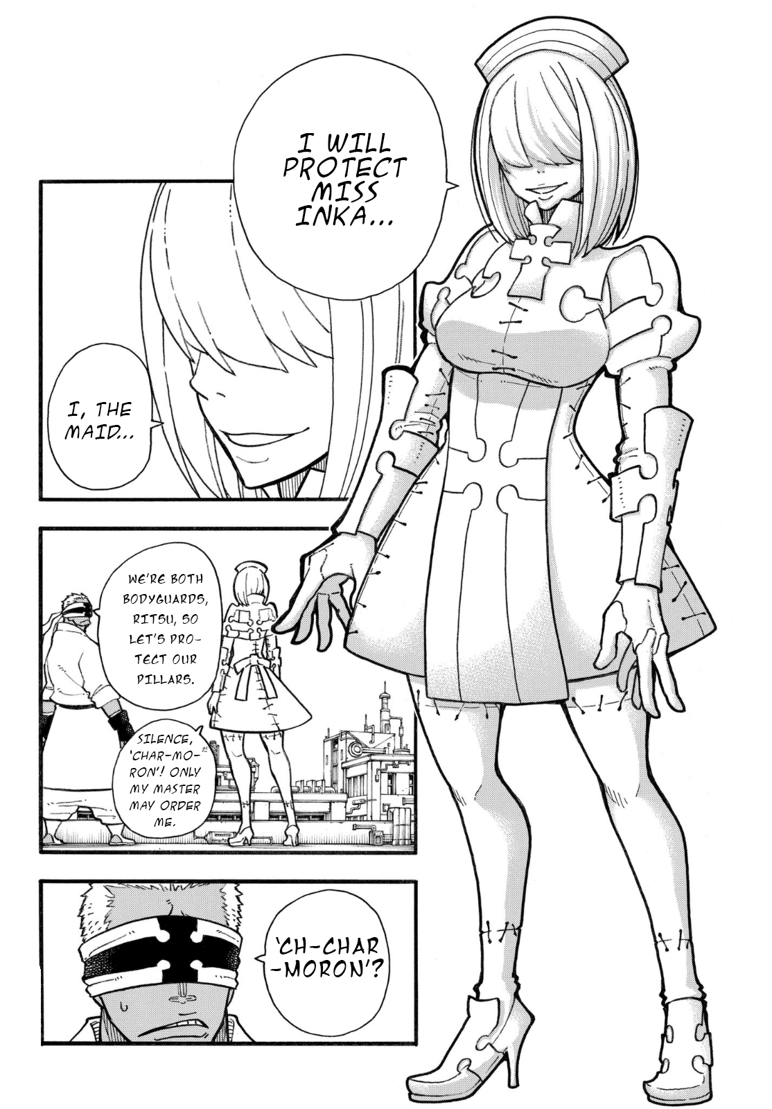Enen no Shouboutai Chapter 139 page 6 - Chapter 139: Triple Melee