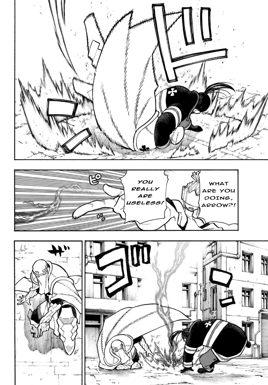 Enen no Shouboutai Chapter 140 page 10 - Chapter 140: Catfight