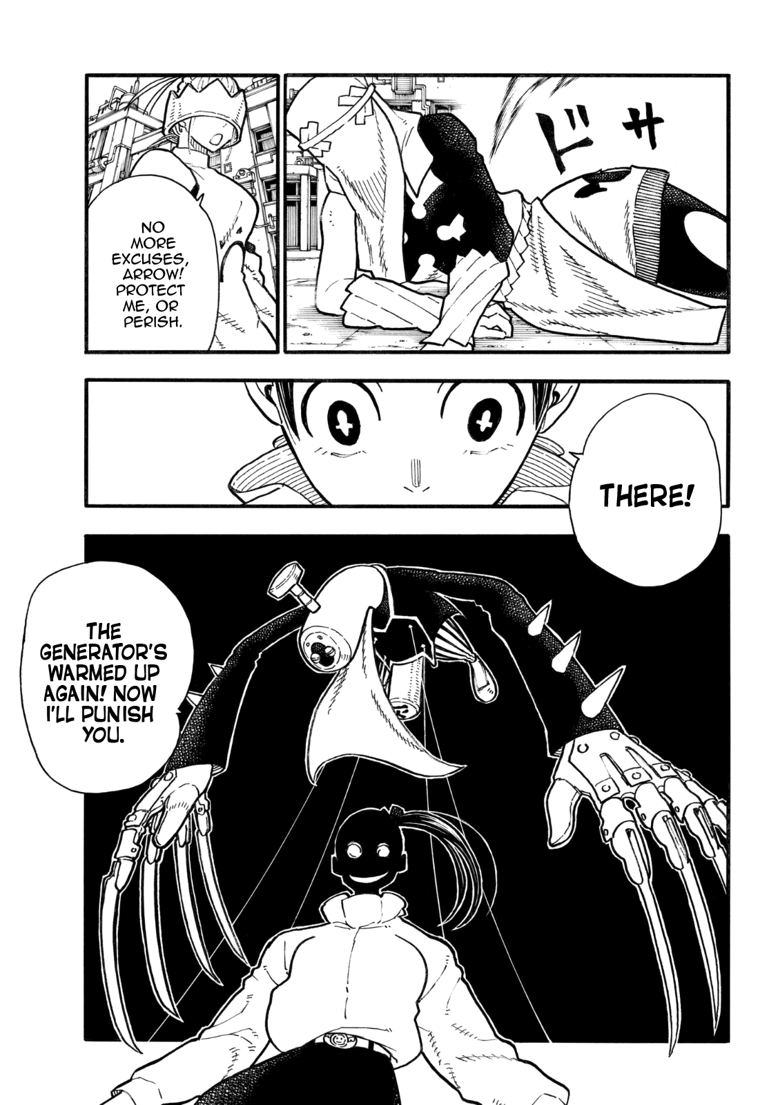 Enen no Shouboutai Chapter 140 page 13 - Chapter 140: Catfight